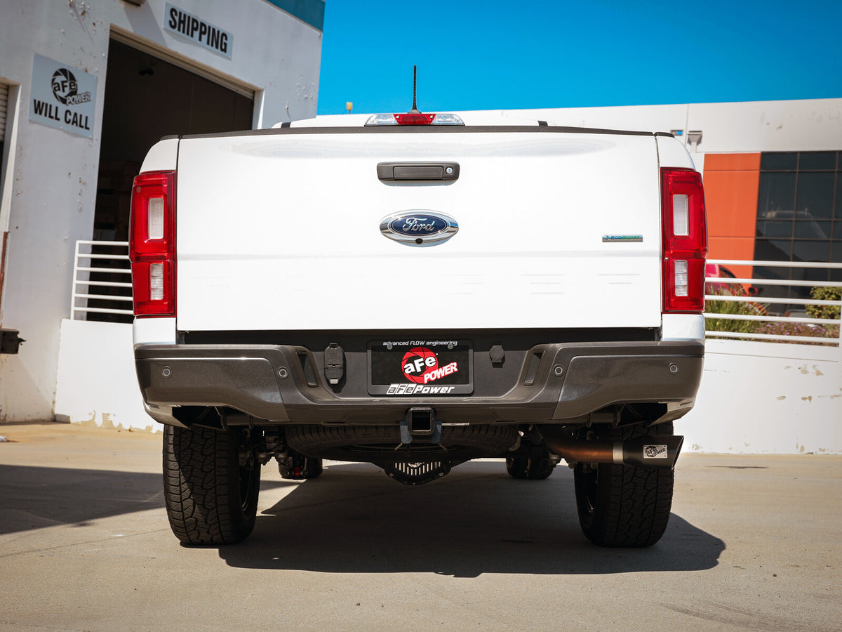 Apollo GT Series 3 Inch 409 Stainless Steel Axle-Back Exhaust System Ford Ranger 19-23 L4-2.3L Turbo