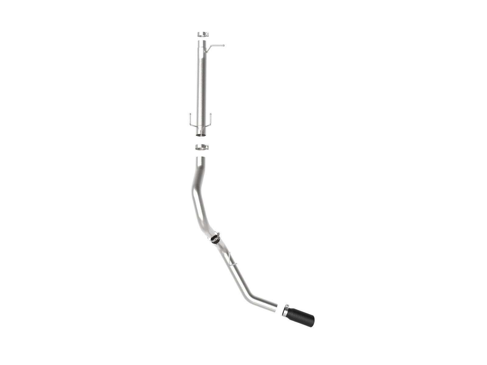 Apollo GT Series 3-1/2 Inch Stainless Steel Axle-Back Exhaust System Ford F-250/F-350 17-26 V8-6.2/6.8/7.3L Aggressive Sound Level