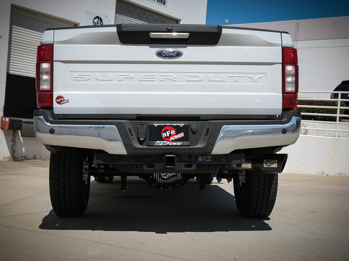 Apollo GT Series 3-1/2 Inch Stainless Steel Axle-Back Exhaust System Ford F-250/F-350 17-26 V8-6.2/6.8/7.3L Aggressive Sound Level