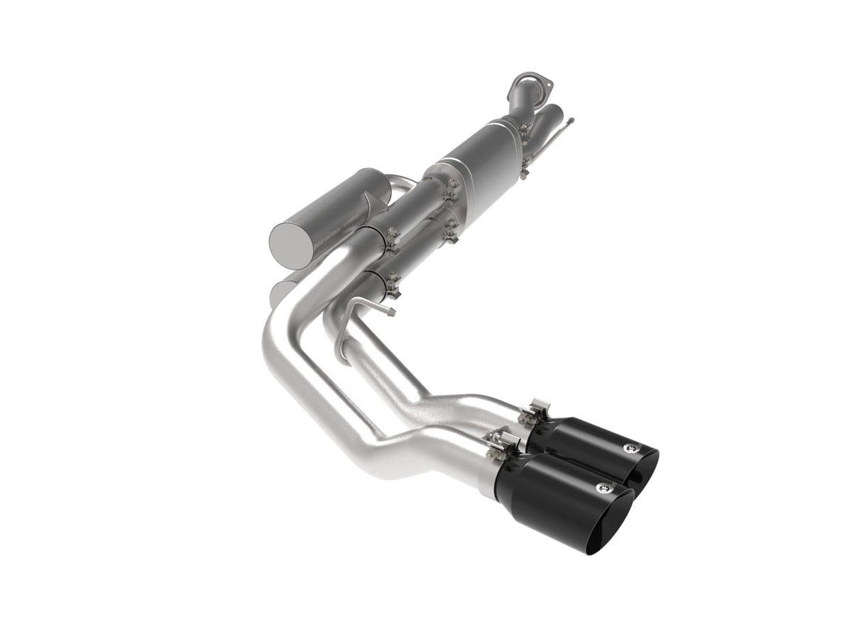 Rebel Series 3 Inch 409 Stainless Steel Cat-Back Exhaust System Ford F-250/F-350 17-26 V8-6.2/6.8/7.3L