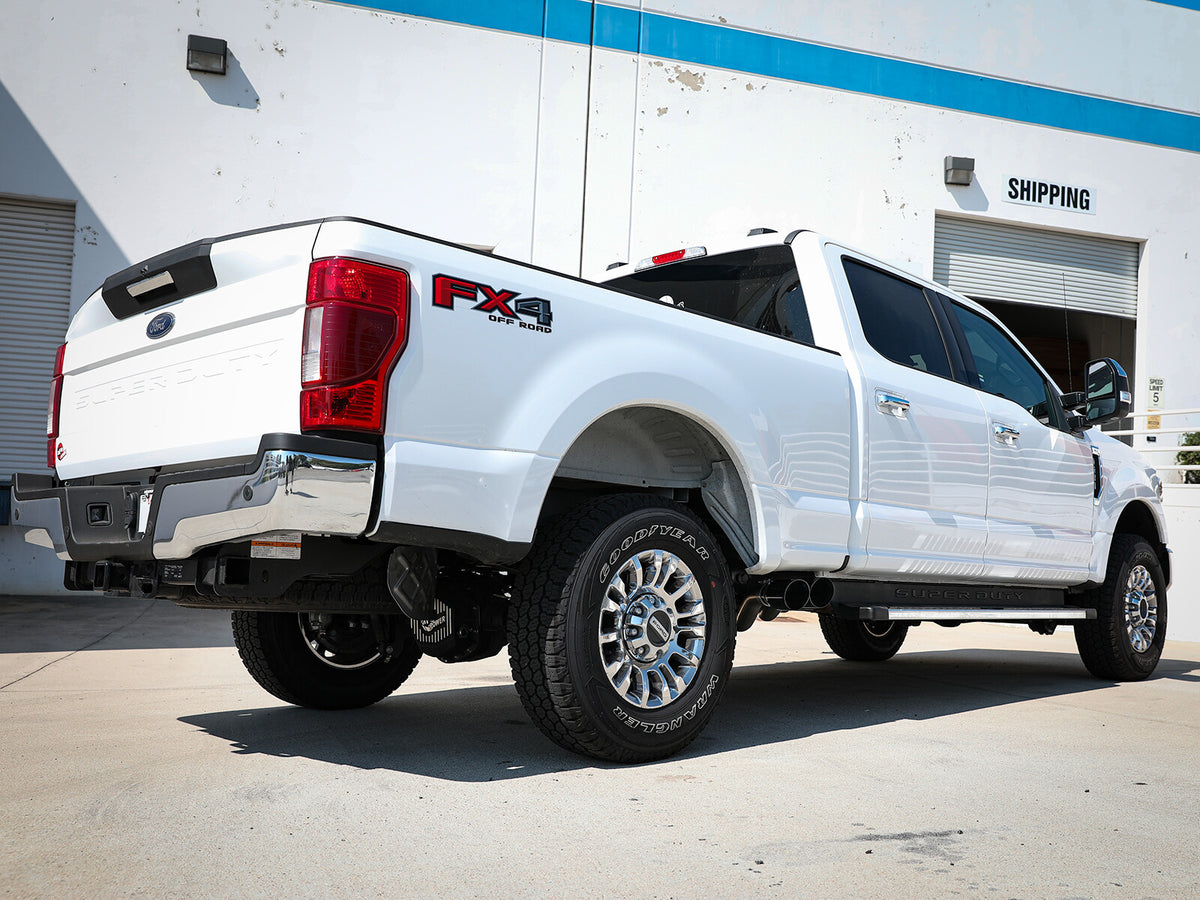 Rebel Series 3 Inch 409 Stainless Steel Cat-Back Exhaust System Ford F-250/F-350 17-26 V8-6.2/6.8/7.3L