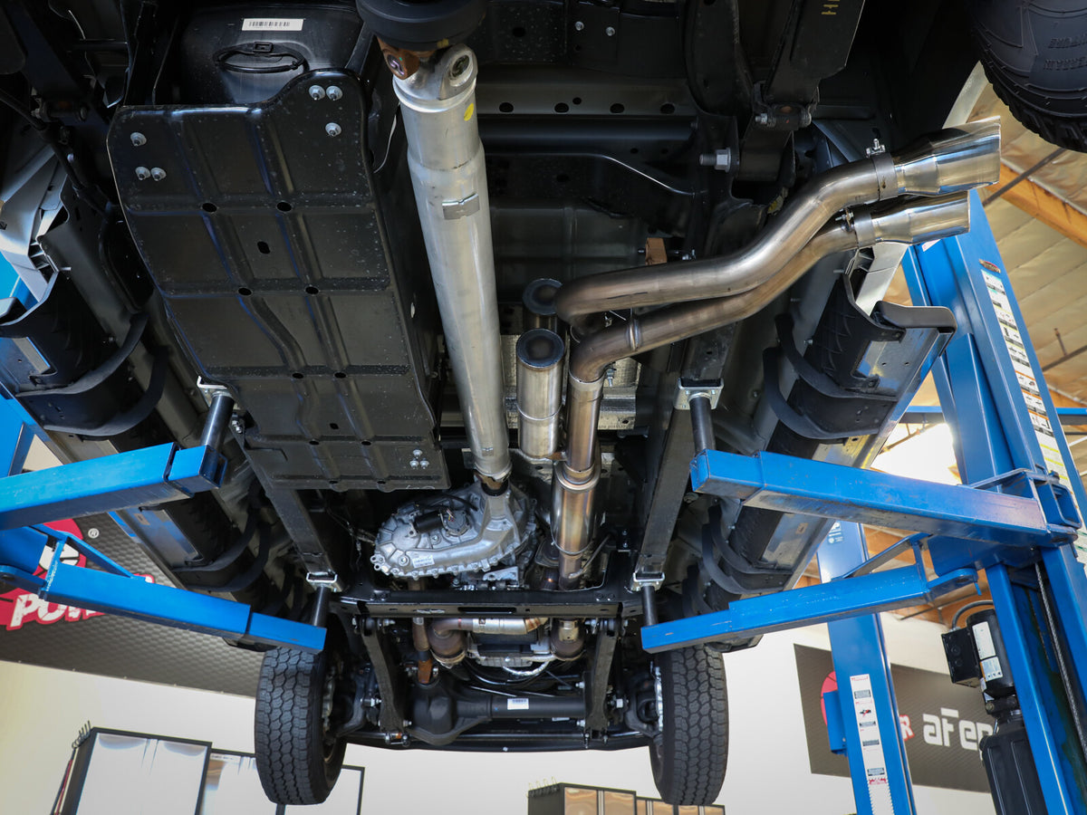 Rebel Series 3 Inch 409 Stainless Steel Cat-Back Exhaust System Ford F-250/F-350 17-26 V8-6.2/6.8/7.3L