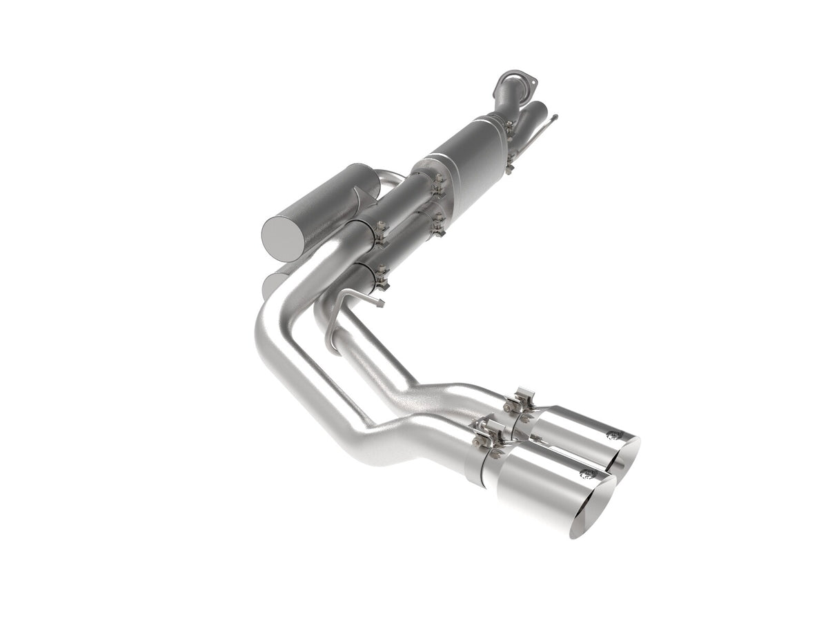 Rebel Series 3 Inch 409 Stainless Steel Cat-Back Exhaust System Ford F-250/F-350 17-26 V8-6.2/6.8/7.3L