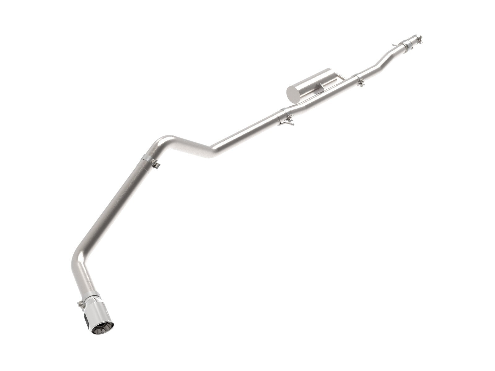 Apollo GT Series 3 Inch 409 Stainless Steel Cat-Back Exhaust System Ford Ranger 19-23 L4-2.3L Turbo Straight Cut