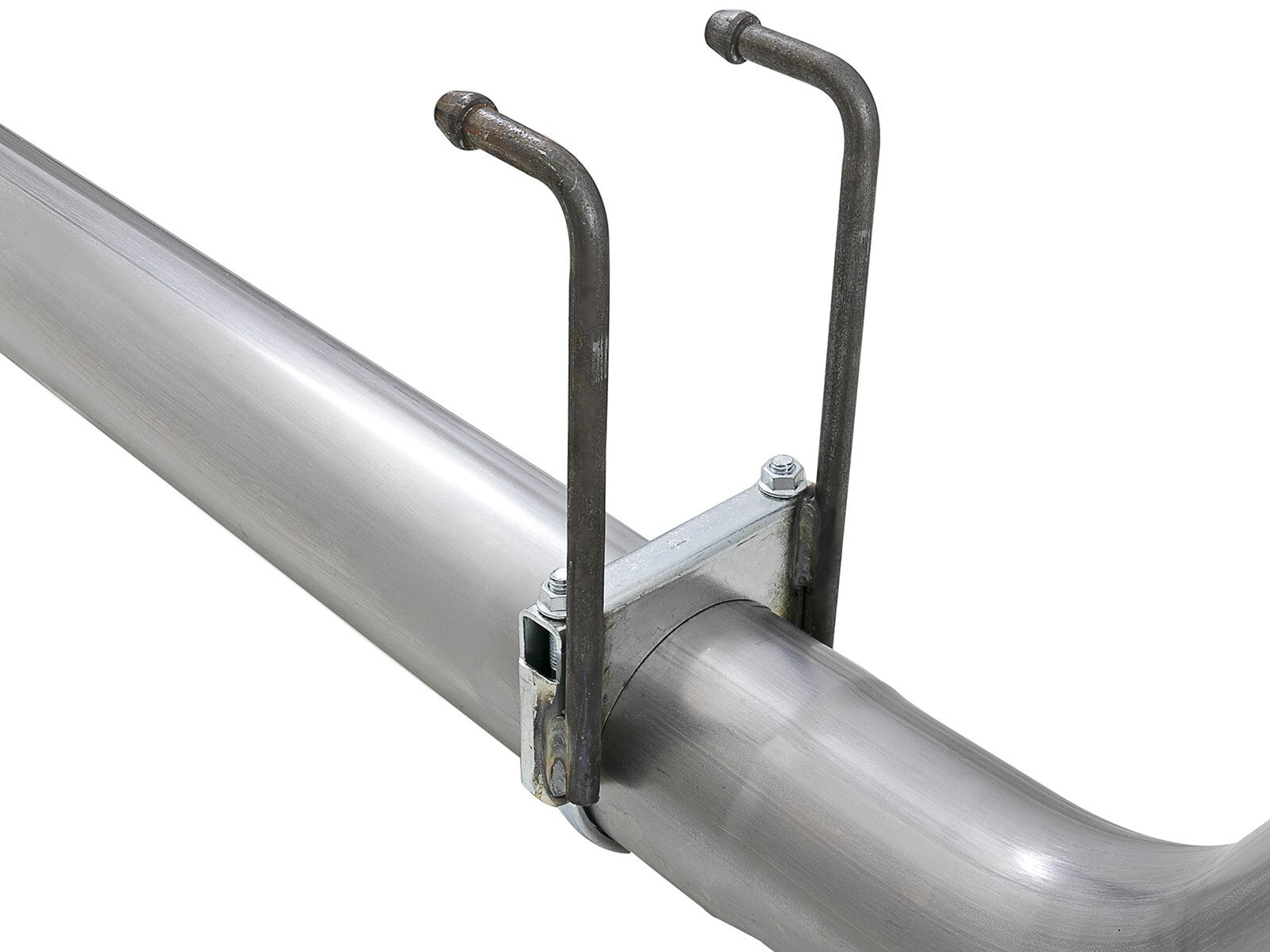 Rebel Xd Series 4 Inch 409 Stainless Steel Dpf-Back Exhaust w/Dual Ford Diesel Trucks 15-16 V8-6.7L Turbo Diesel