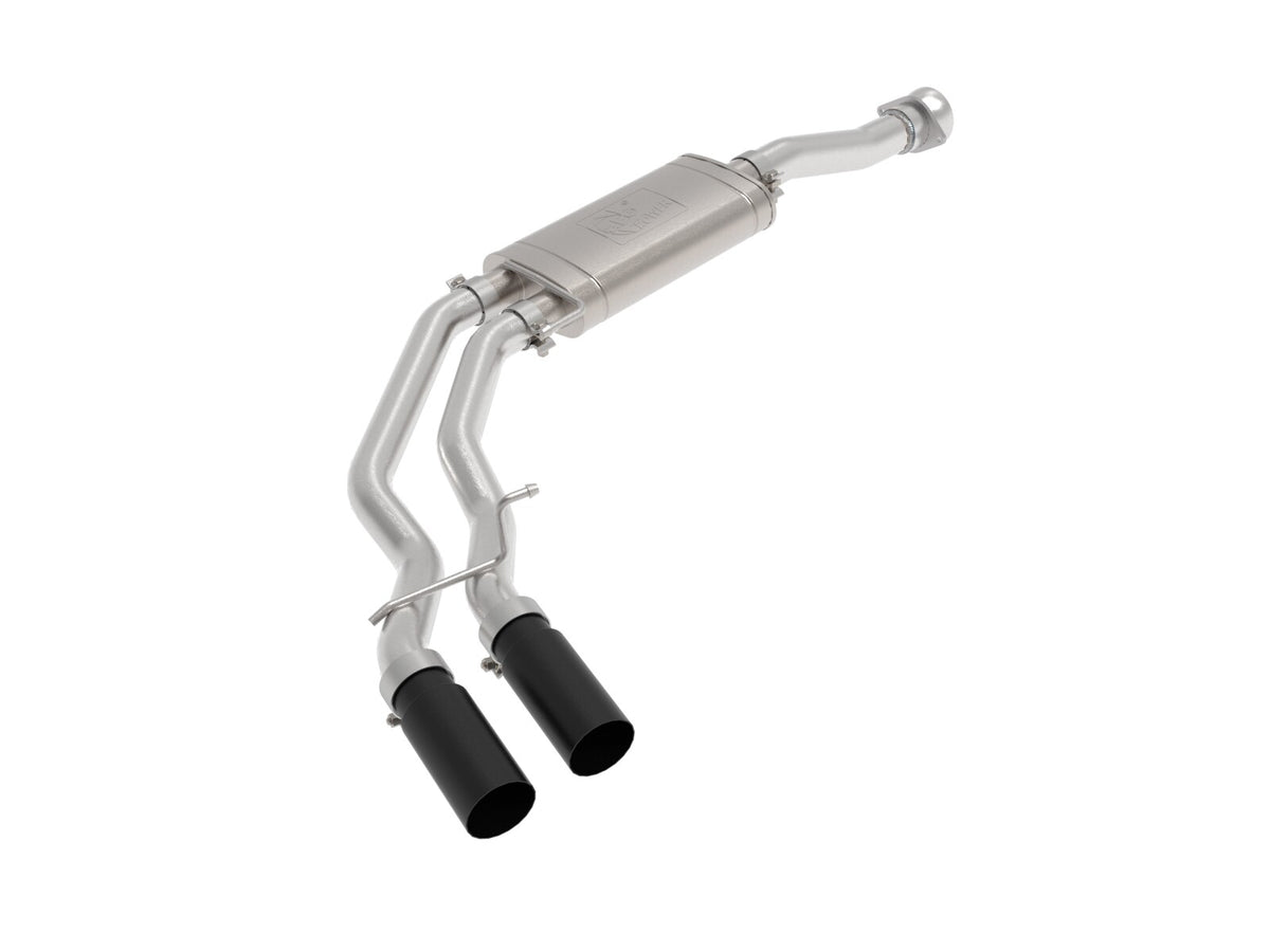 Rebel Series 3 Inch to 2-1/2 Inch 409 Stainless Steel Cat-Back Exhaust Ford F-150 21-26 V6-2.7L Twin Turbo/3.5L Twin Turbo/V8-5.0L