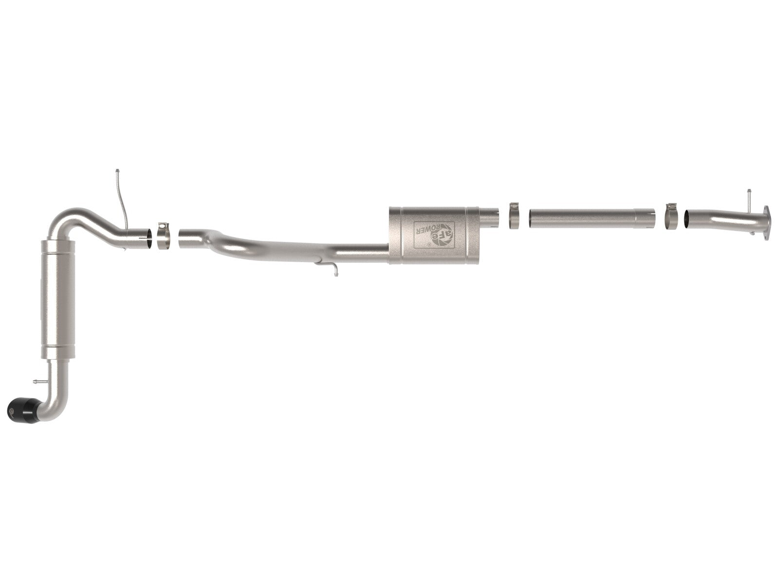 Apollo GT Series 3 Inch 409 Stainless Steel Cat-Back Exhaust System Ford Bronco 21-26 L4-2.3L Turbo/V6-2.7L Twin Turbo