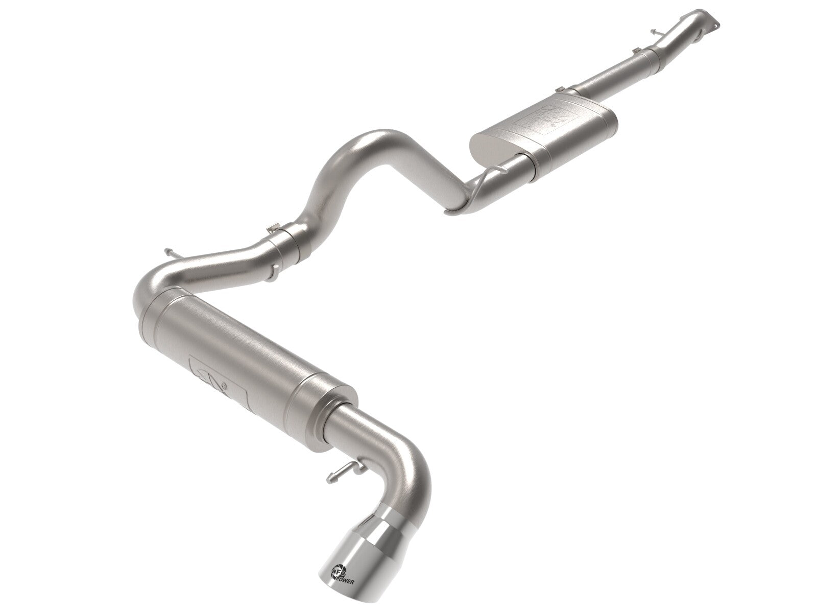 Apollo GT Series 3 Inch 409 Stainless Steel Cat-Back Exhaust System Ford Bronco 21-26 L4-2.3L Turbo/V6-2.7L Twin Turbo