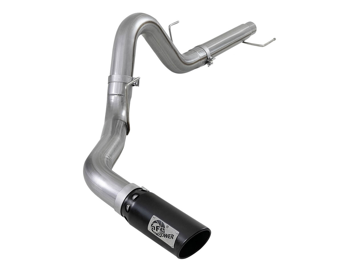 Large Bore-HD 4 Inch 409 Stainless Steel Dpf-Back Exhaust System Ford F-150 2021 V6-3.0L Turbo Diesel