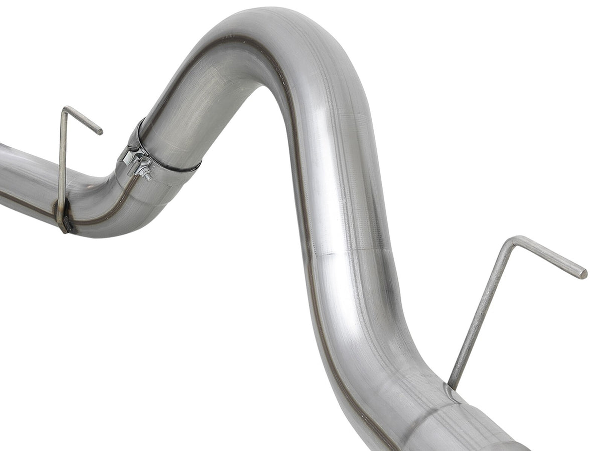 Large Bore-HD 4 Inch 409 Stainless Steel Dpf-Back Exhaust System Ford F-150 2021 V6-3.0L Turbo Diesel