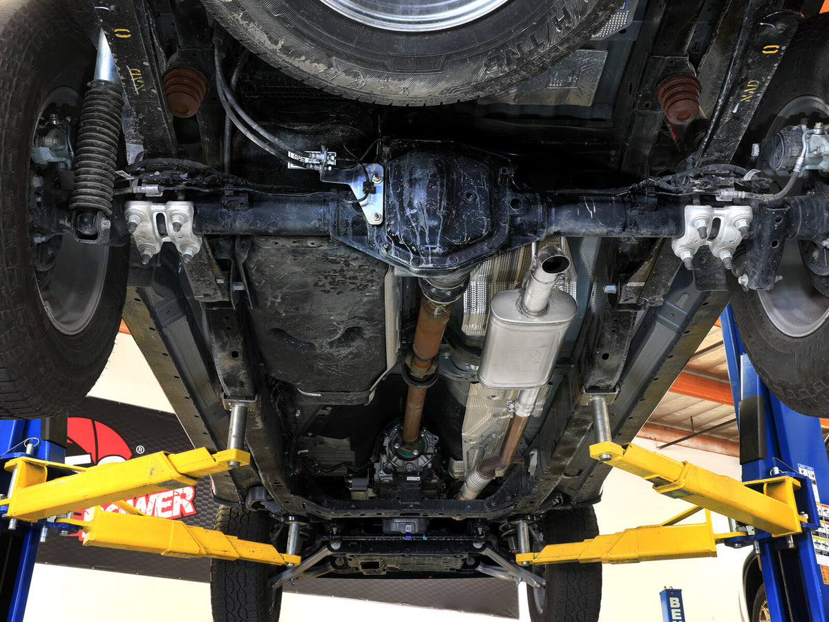 Rock Basher 2-1/2 Inch 409 Stainless Steel Cat-Back Hi-Tuck Exhaust System Ford Ranger 24-26 L4-2.3L Turbo