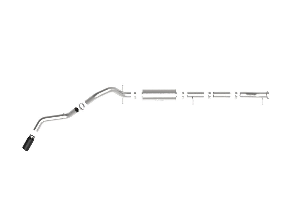 Apollo GT Series 4 Inch 409 Stainless Steel Cat-Back Exhaust System GM 2500/3500HD 20-26 V8-6.6L L8T 149.4-159 Inch Wheelbase