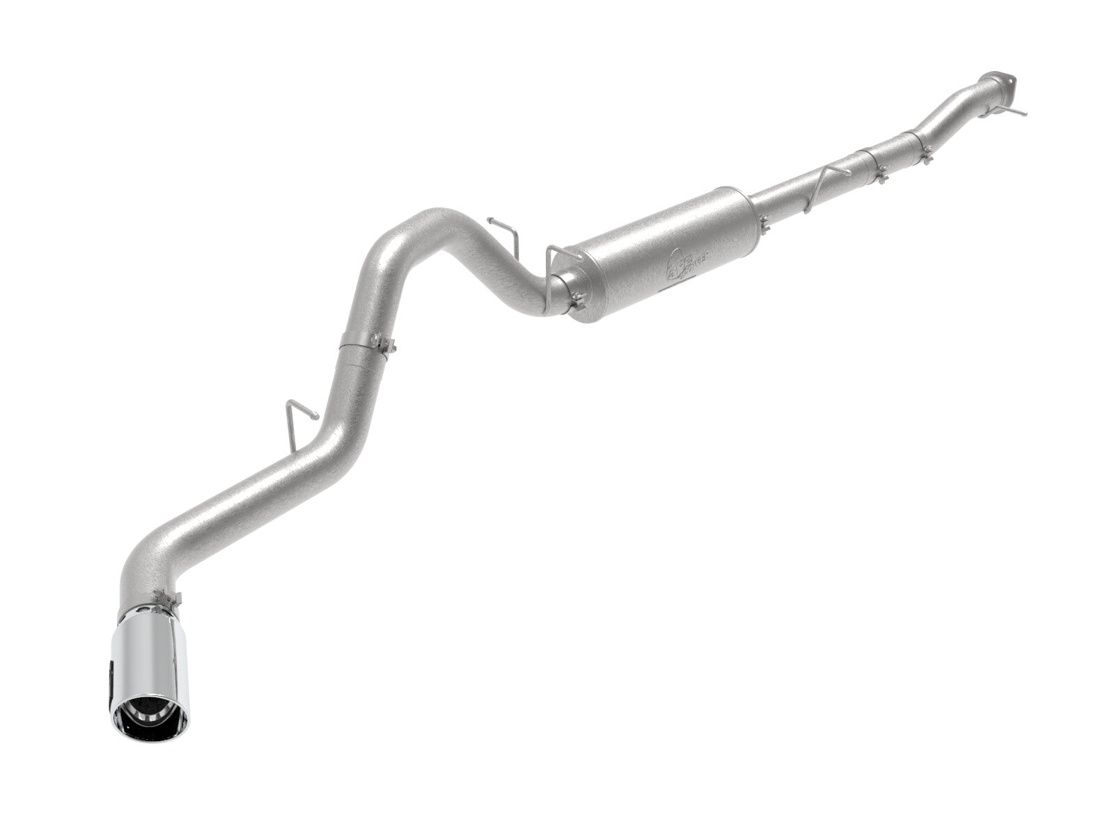 Apollo GT Series 4 Inch 409 Stainless Steel Cat-Back Exhaust System GM 2500/3500HD 20-26 V8-6.6L L8T 141.5-172 Inch Wheelbase