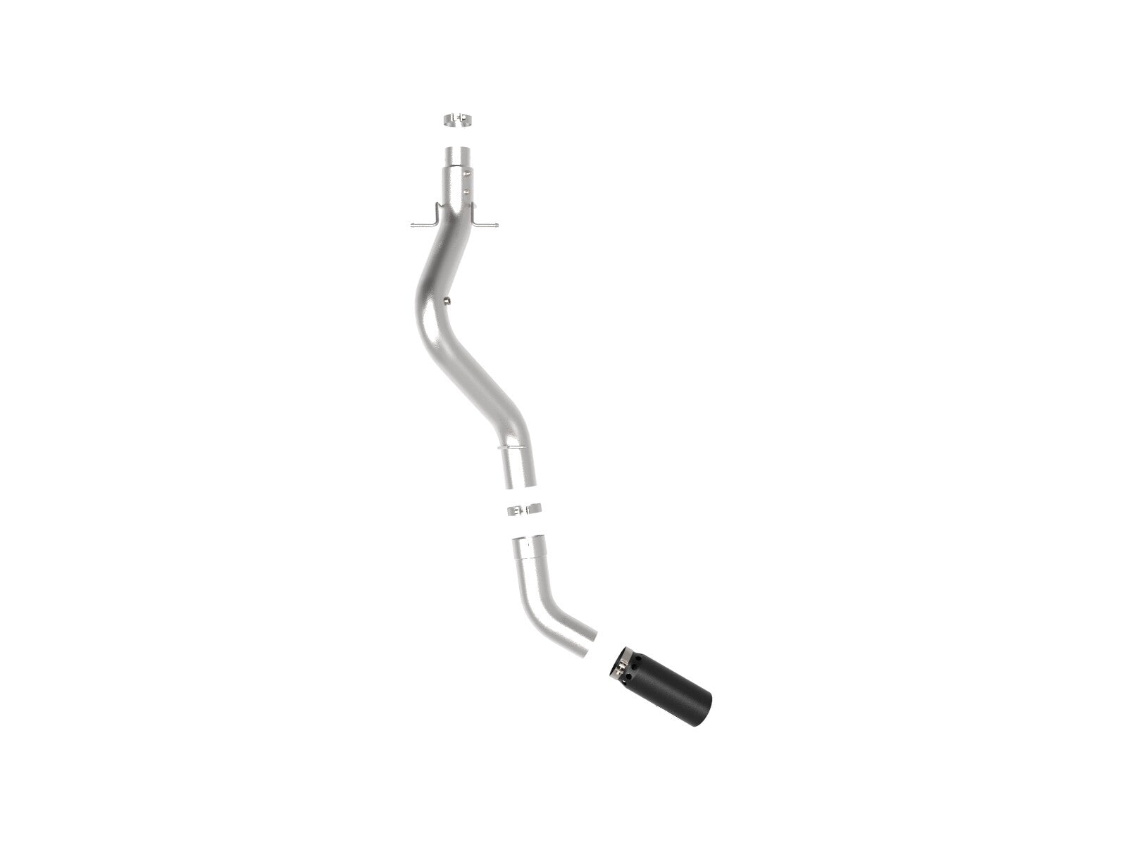 Large Bore-HD 5 Inch 409 Stainless Steel Dpf-Back Exhaust System GM Diesel Trucks 20-23 V8-6.6L Turbo Diesel L5P