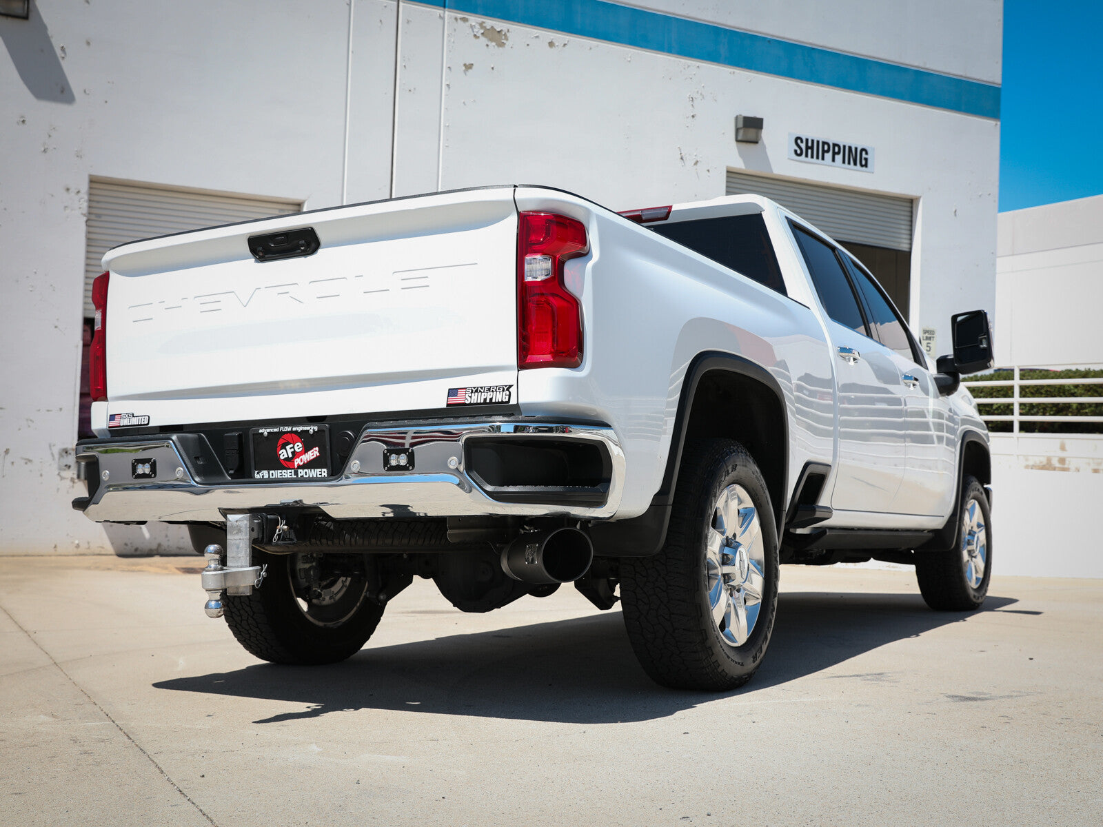 Large Bore-HD 5 Inch 409 Stainless Steel Dpf-Back Exhaust System GM Diesel Trucks 20-23 V8-6.6L Turbo Diesel L5P