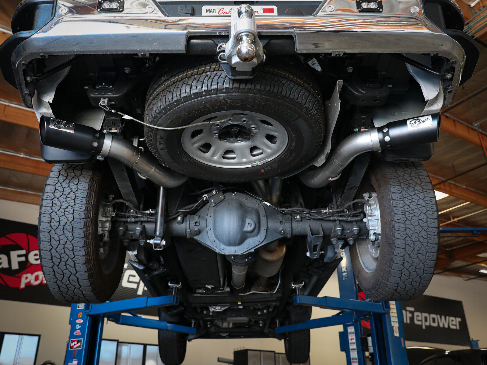 Large Bore-HD 4 Inch 409 Stainless Steel Dpf-Back Exhaust System GM Diesel Trucks 20-26 V8-6.6L Turbo Diesel L5P