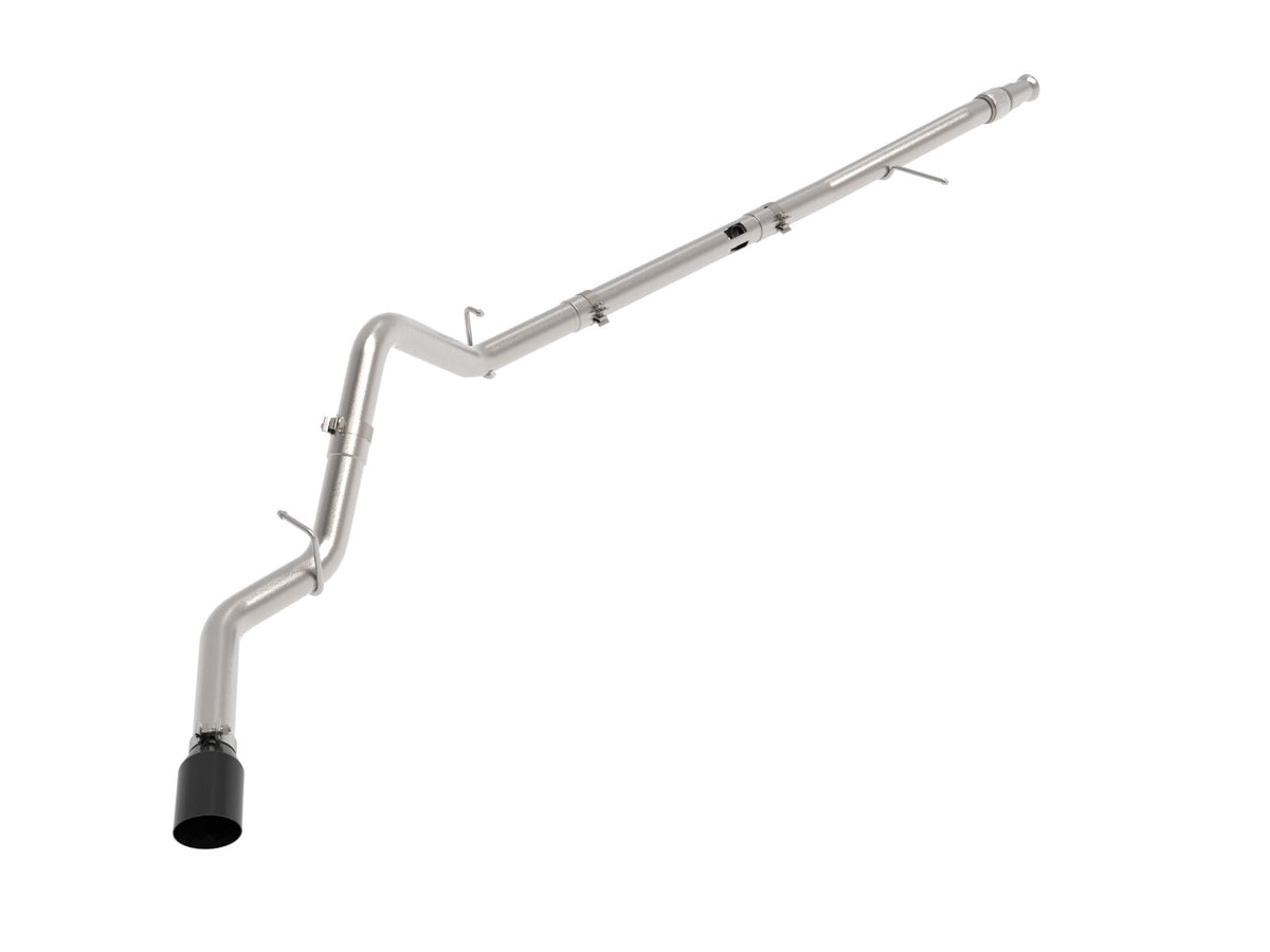 Large Bore-HD 3 Inch 409 Stainless Steel Dpf-Back Exhaust System GM Trucks 20-22 L6-3.0L Turbo Diesel LM2