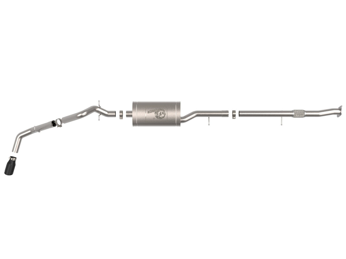 Apollo GT Series 3 Inch 409 Stainless Steel Cat-Back Exhaust System GM Colorado/Canyon 23-26 L4-2.7L Turbo