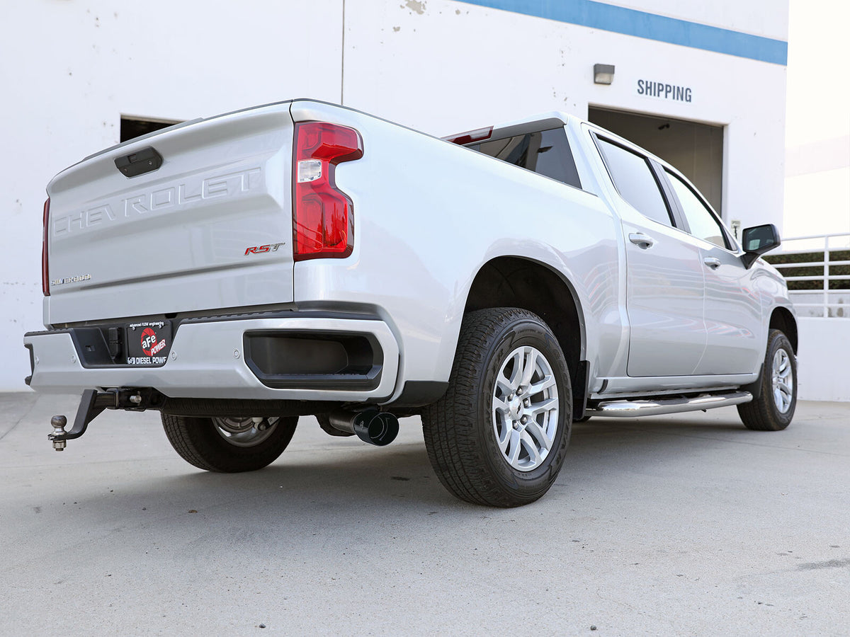 Large Bore-HD 3 Inch 409 Stainless Steel Dpf-Back Exhaust System GM Trucks 23-26 L6-3.0L Turbo Diesel LZ0
