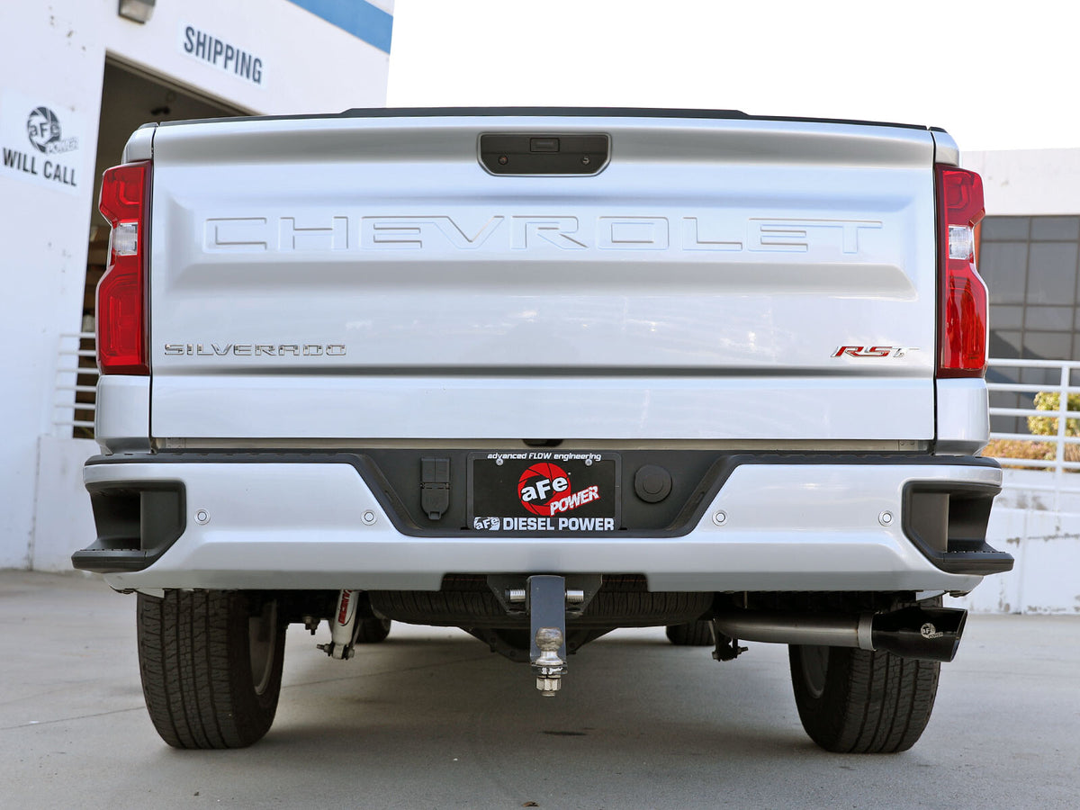 Large Bore-HD 3 Inch 409 Stainless Steel Dpf-Back Exhaust System GM Trucks 23-26 L6-3.0L Turbo Diesel LZ0