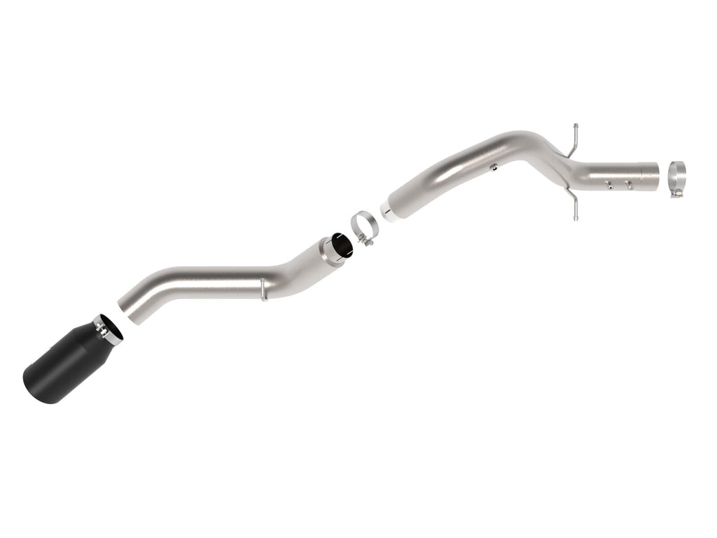 Large Bore-HD 5 Inch 409 Stainless Steel Dpf-Back Exhaust System GM Diesel Trucks 24-26 V8-6.6L Turbo Diesel L5P