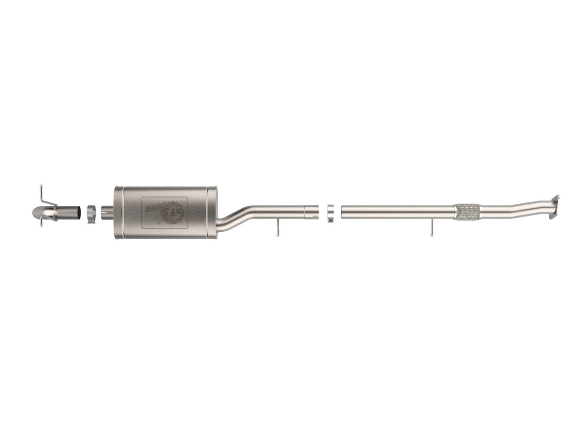 Rock Basher 3 Inch 409 Stainless Steel Cat-Back Hi-Tuck Exhaust System GM Canyon/Colorado 23-26 L4-2.7L Turbo