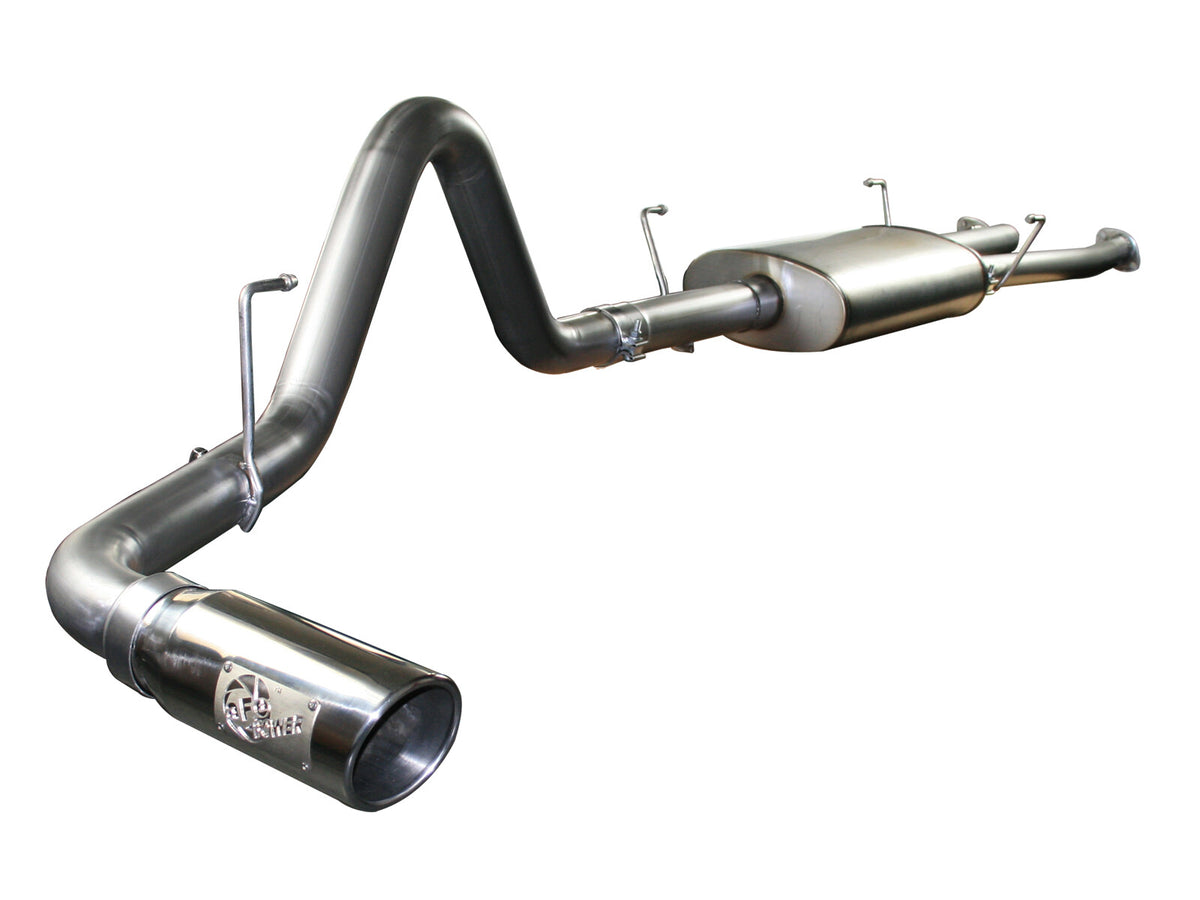Mach Force-Xp 2-1/2 Inch to 3 Inch 409 Stainless Steel Cat-Back Exhaust Toyota Tundra 07-09 V8-4.7L