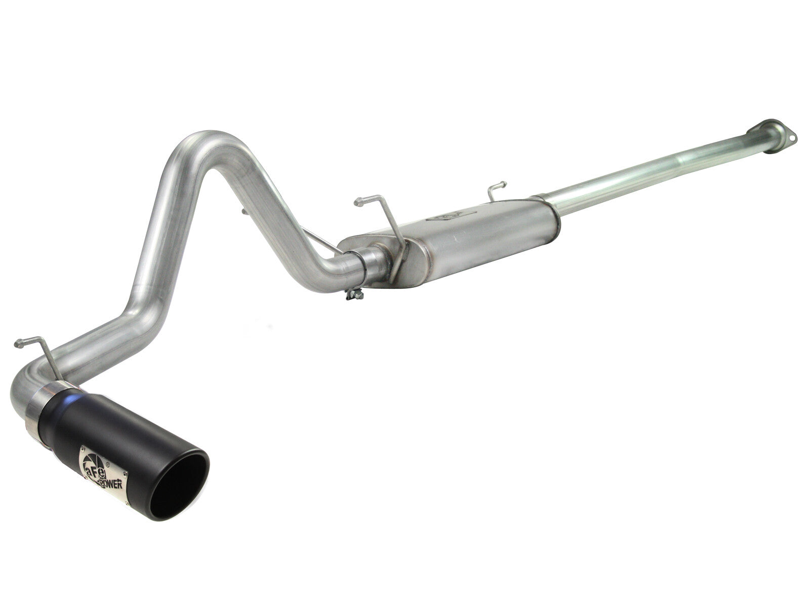 Mach Force-Xp 2-1/2 Inch 409 Stainless Steel Cat-Back Exhaust System Toyota Tacoma 13-15 V6-4.0L