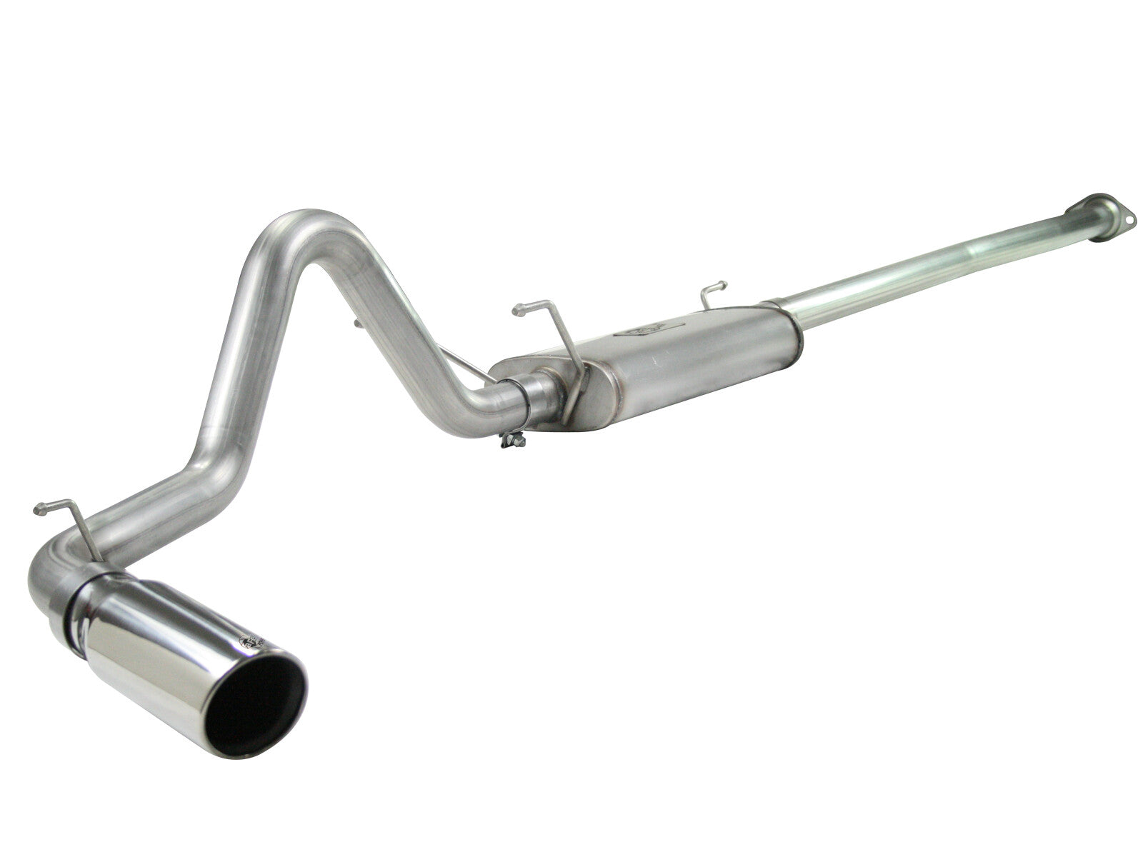 Mach Force-Xp 2-1/2 Inch 409 Stainless Steel Cat-Back Exhaust System Toyota Tacoma 13-15 V6-4.0L