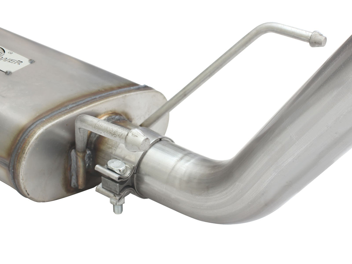 Mach Force-Xp 2-1/2 Inch 409 Stainless Steel Cat-Back Exhaust System Toyota Tacoma 13-15 L4-2.7L
