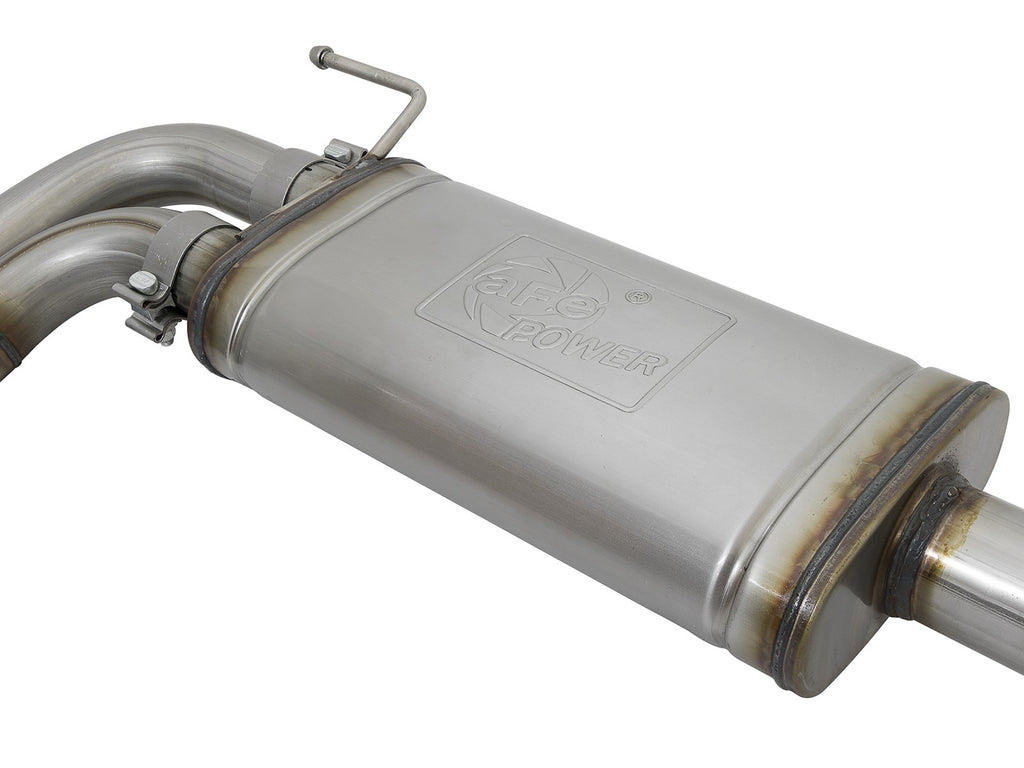 Rebel Series 3 Inch Cat-Back Exhaust System w/ Dual Mid-Side Exit Toyota Tacoma 16-23 V6-3.5L