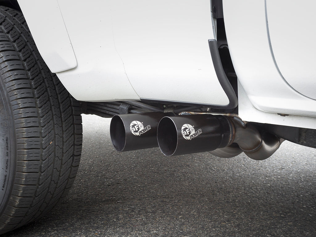Rebel Series 3 Inch Cat-Back Exhaust System w/ Dual Mid-Side Exit Toyota Tacoma 16-23 V6-3.5L