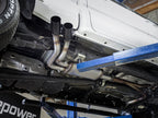 Rebel Series 3 Inch Cat-Back Exhaust System w/ Dual Mid-Side Exit Toyota Tacoma 16-23 V6-3.5L