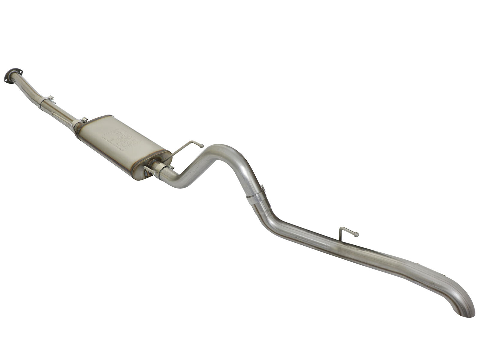 Mach Force-Xp 2-1/2 Inch 409 Stainless Steel Cat-Back Hi-Tuck Exhaust System Toyota Tacoma 16-23 L4-2.7L/V6-3.5L