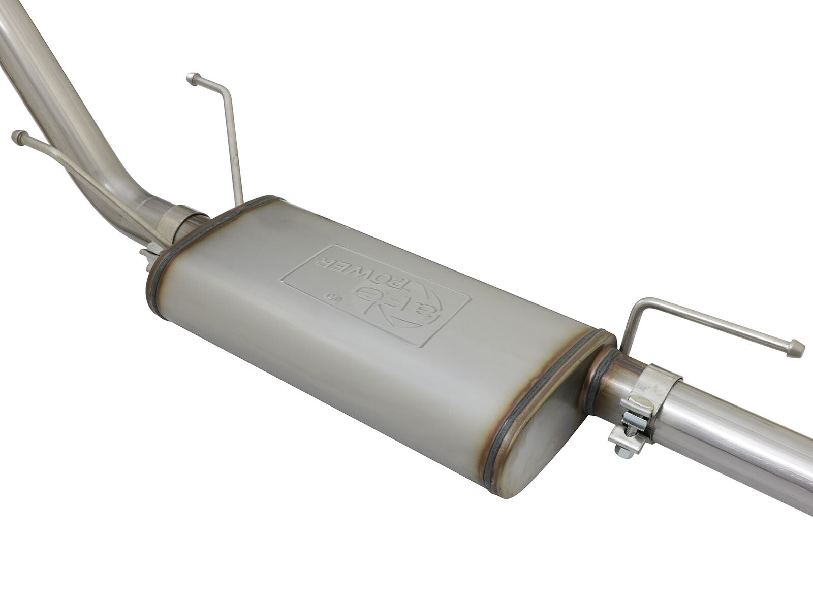Mach Force-Xp 2-1/2 Inch 409 Stainless Steel Cat-Back Hi-Tuck Exhaust System Toyota Tacoma 16-23 L4-2.7L/V6-3.5L