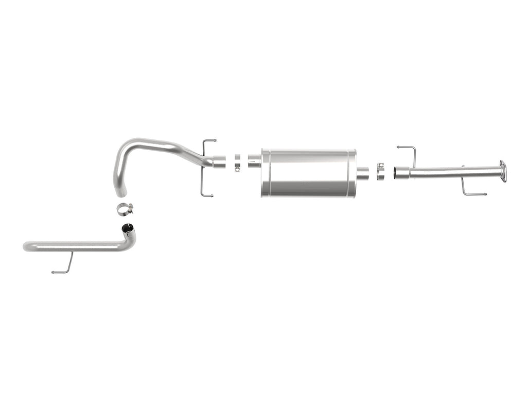Mach Force-Xp 2-1/2 Inch 409 Stainless Steel Cat-Back Hi-Tuck Exhaust System Toyota 4Runner 10-23 V6-4.0L