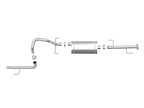 Mach Force-Xp 2-1/2 Inch 409 Stainless Steel Cat-Back Hi-Tuck Exhaust System Toyota 4Runner 10-23 V6-4.0L