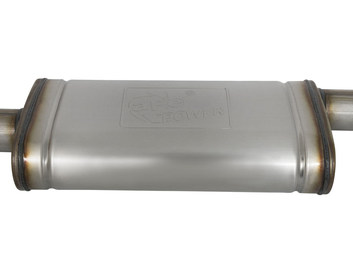 Rock Basher 2-1/2 Inch 409 Stainless Steel Cat-Back Hi-Tuck Exhaust System Toyota Tacoma 16-23 L4-2.7L/V6-3.5L