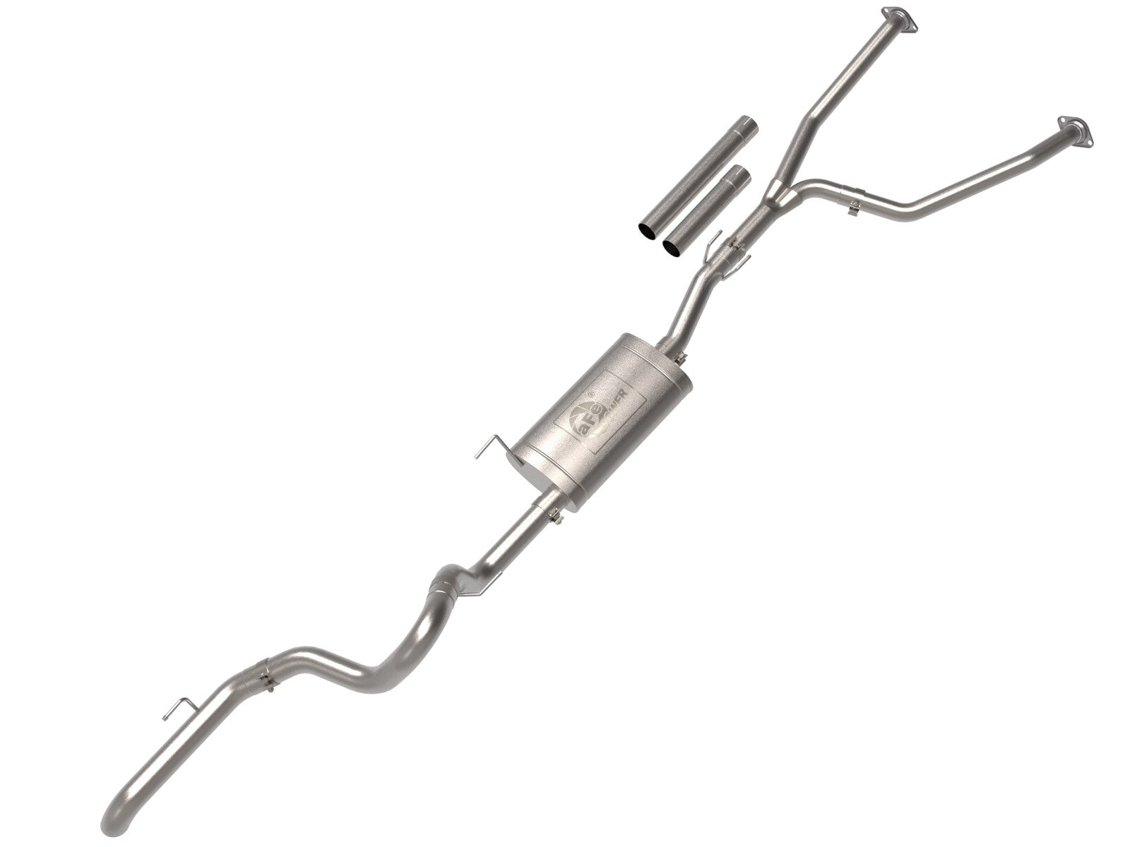 Apollo GT Series 2-1/2 Inch to 3 Inch 409 SS Cat-Back Hi-Tuck Exhaust System Toyota Tundra 22-26 V6-3.4L Twin Turbo