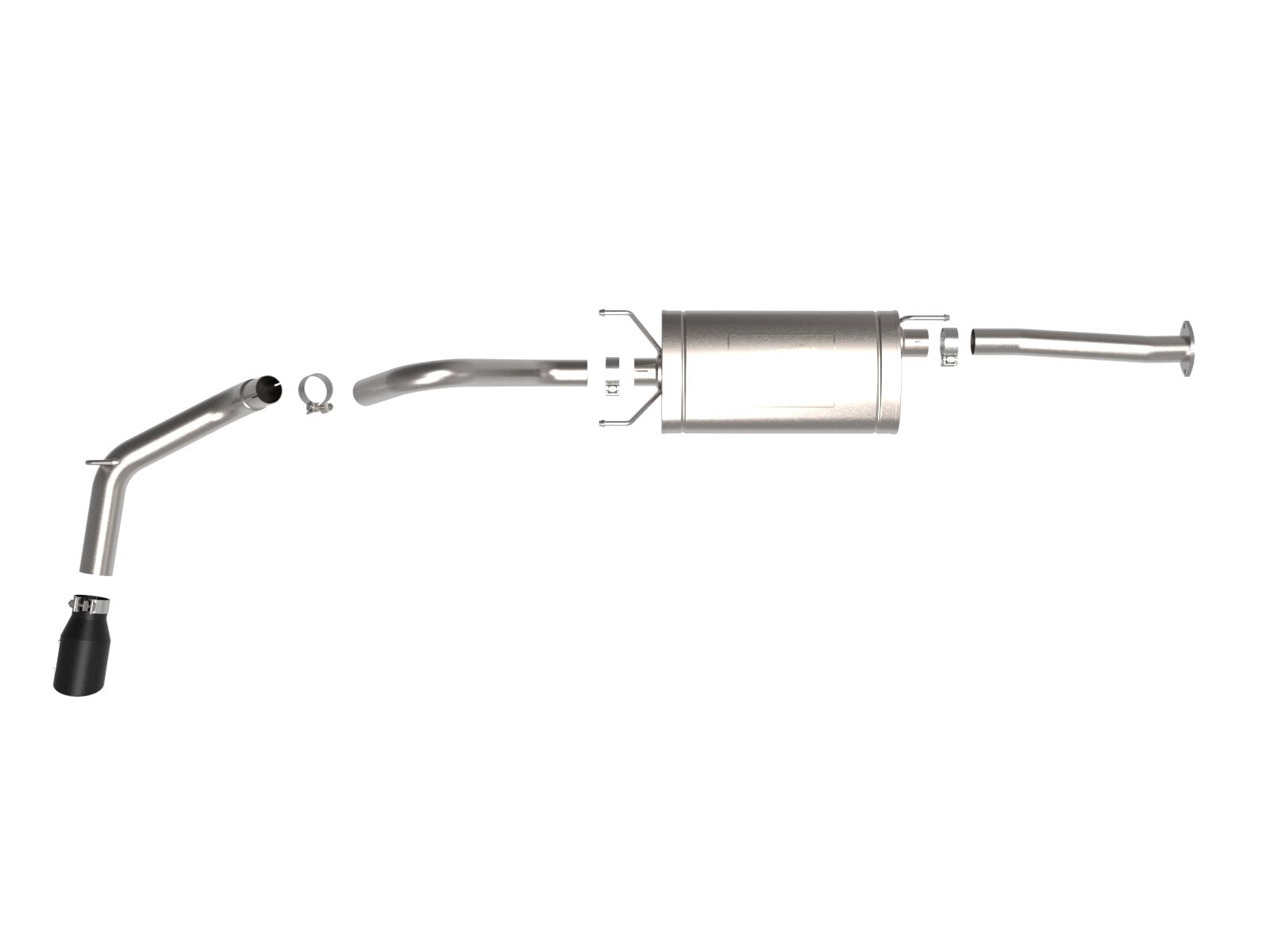 Apollo GT Series 2-1/2 Inch to 3 Inch 409 SS Cat-Back Exhaust System Toyota Tacoma 16-23 L4-2.7/V6-3.5L