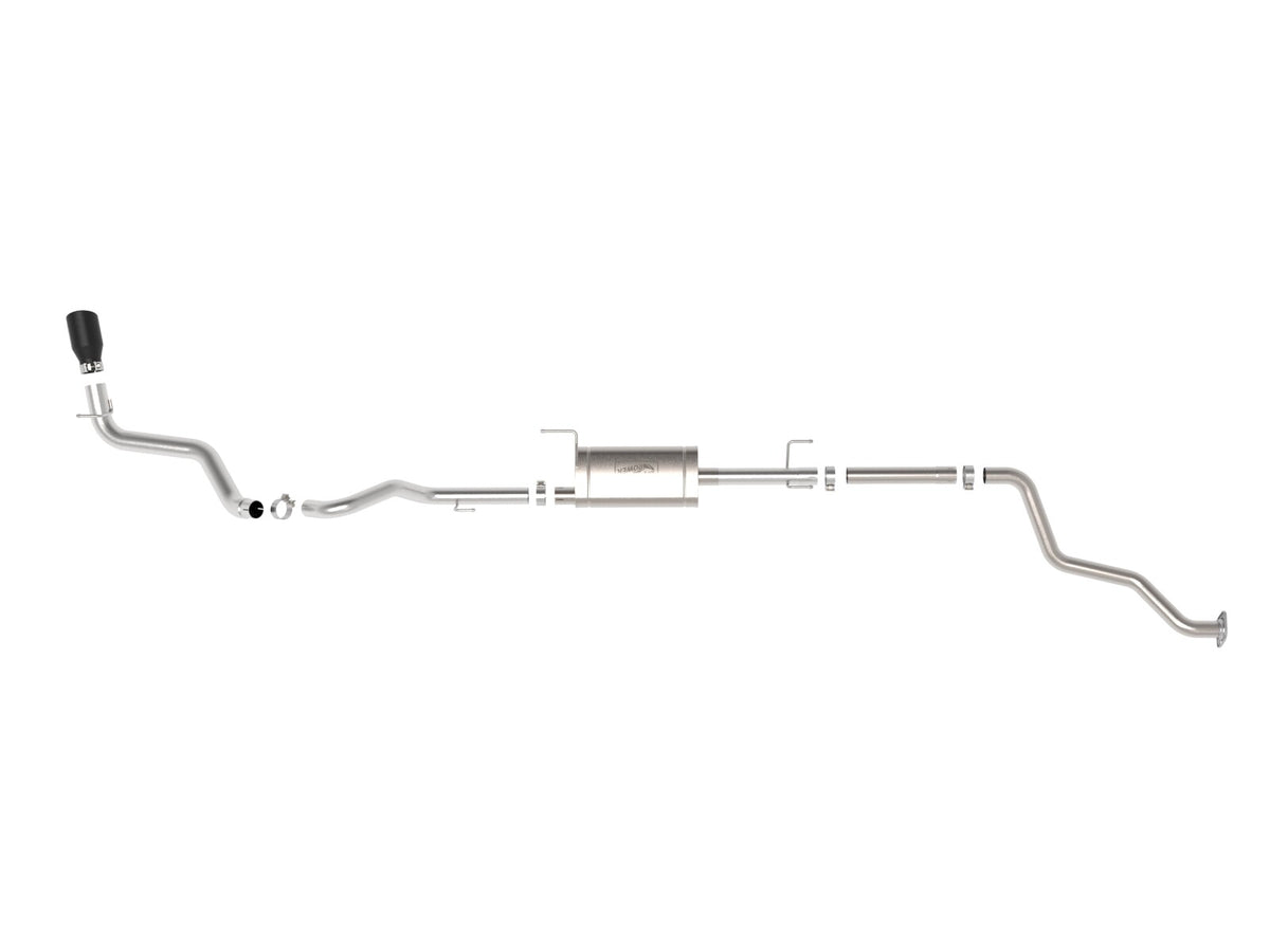 Apollo GT Series 2-1/2 Inch to 3 Inch 409 SS Cat-Back Exhaust System Toyota Tacoma 24-26 L4-2.4L Turbo