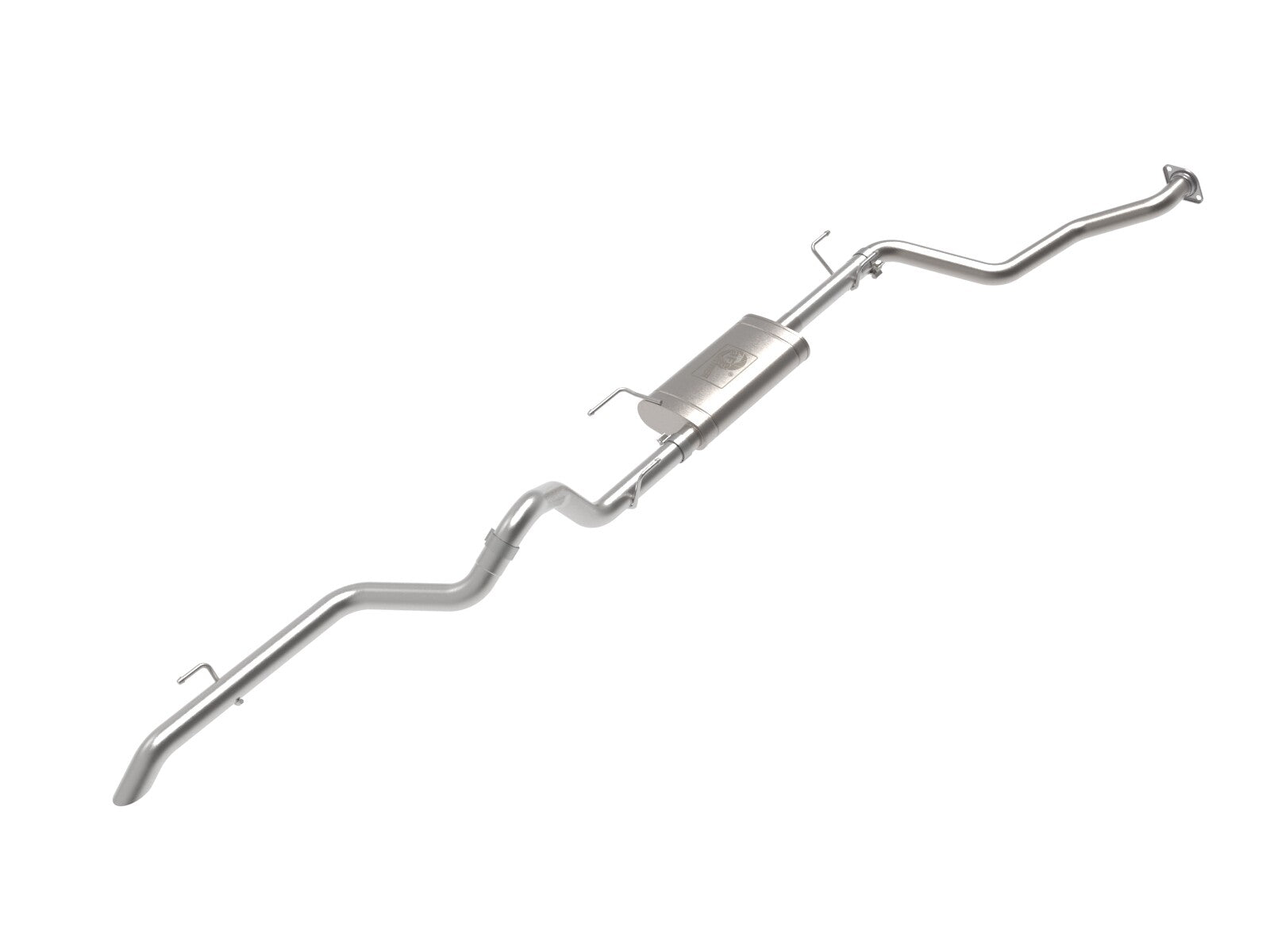 Mach Force-Xp 2-1/2 Inch 409 Stainless Steel Cat-Back Hi-Tuck Exhaust System Toyota Tacoma 24-26 L4-2.4L Turbo