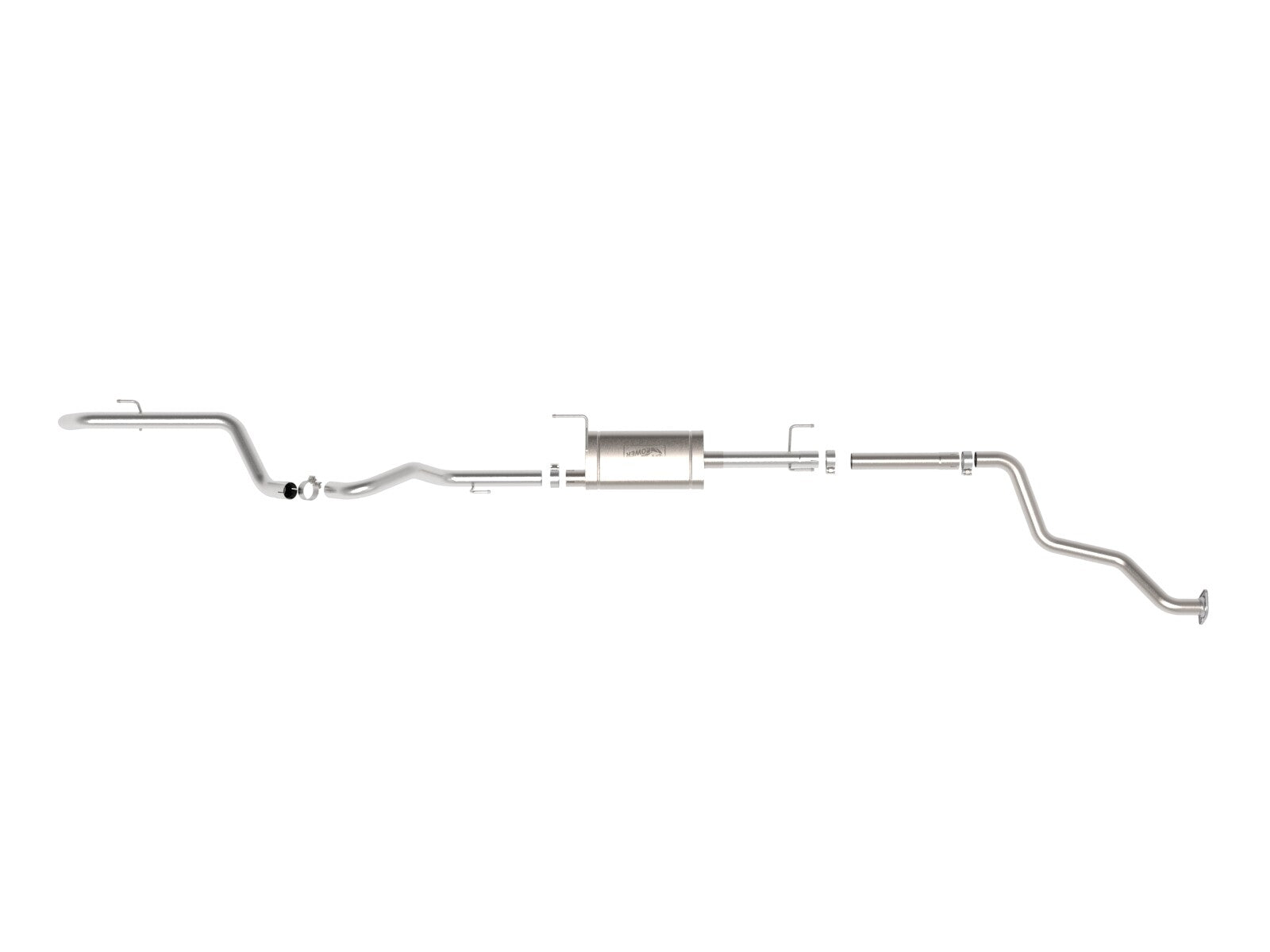 Mach Force-Xp 2-1/2 Inch 409 Stainless Steel Cat-Back Hi-Tuck Exhaust System Toyota Tacoma 24-26 L4-2.4L Turbo