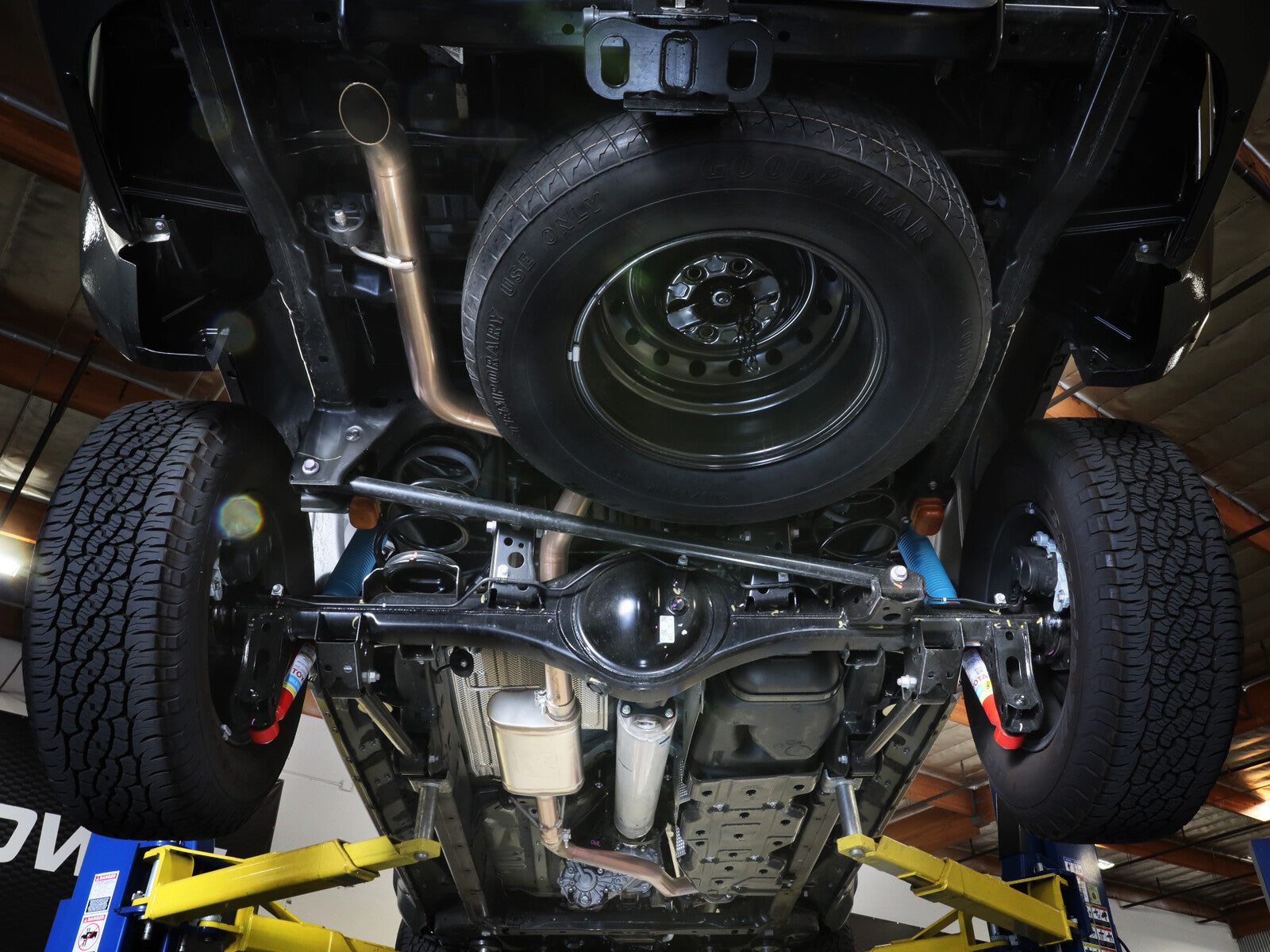 Mach Force-Xp 2-1/2 Inch 409 Stainless Steel Cat-Back Hi-Tuck Exhaust System Toyota Tacoma 24-26 L4-2.4L Turbo