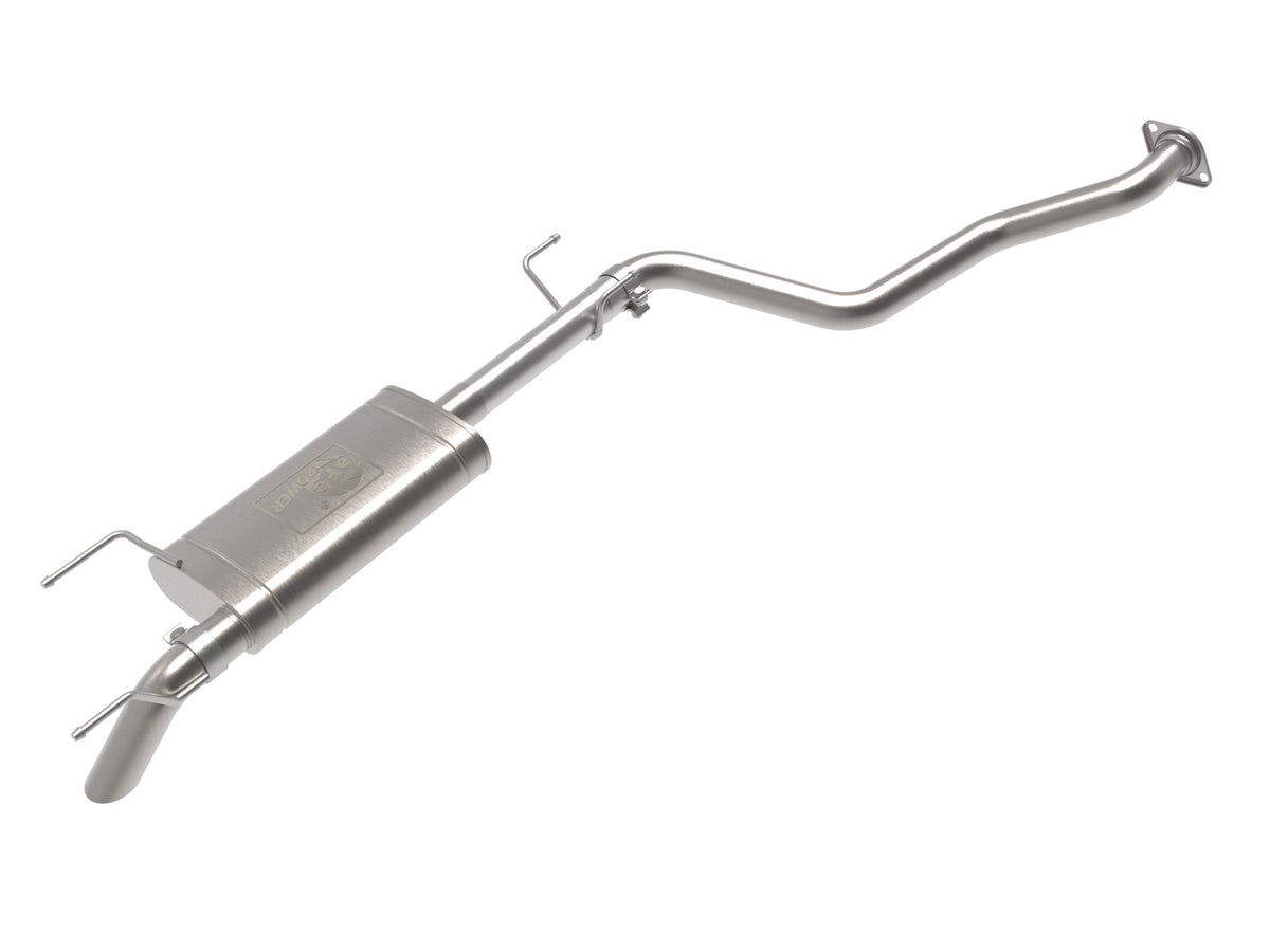 Rock Basher 2-1/2 Inch 409 Stainless Steel Cat-Back Exhaust System Toyota Tacoma 24-26 L4-2.4L Turbo