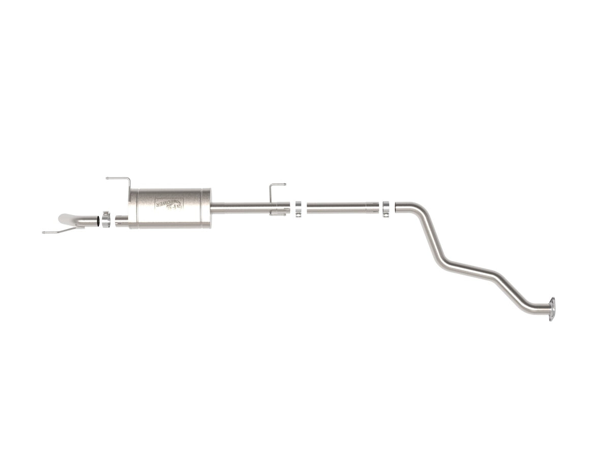 Rock Basher 2-1/2 Inch 409 Stainless Steel Cat-Back Exhaust System Toyota Tacoma 24-26 L4-2.4L Turbo