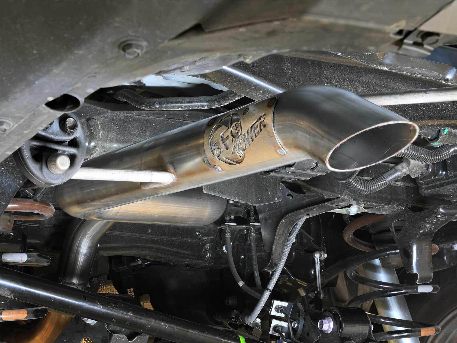 Apollo GT Series 2-1/2 Inch 409 Stainless Steel Axle-Back Hi-Tuck Exhaust System Toyota Land Cruiser (J250) 24-26 L4-2.4L Turbo