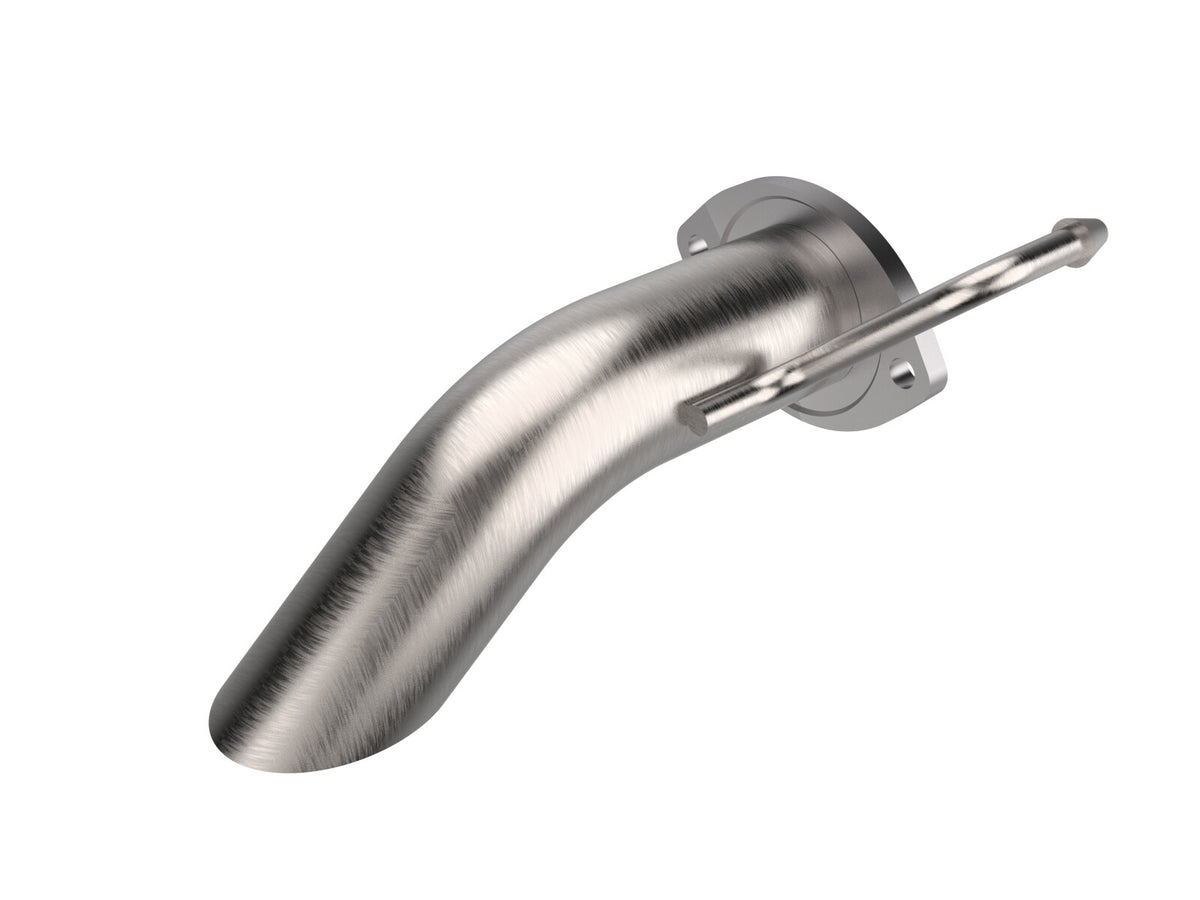 Rock Basher 2-1/2 Inch 409 Stainless Steel Axle-Back Hi-Tuck Exhaust System Toyota Tacoma 24-26 L4-2.4L Turbo