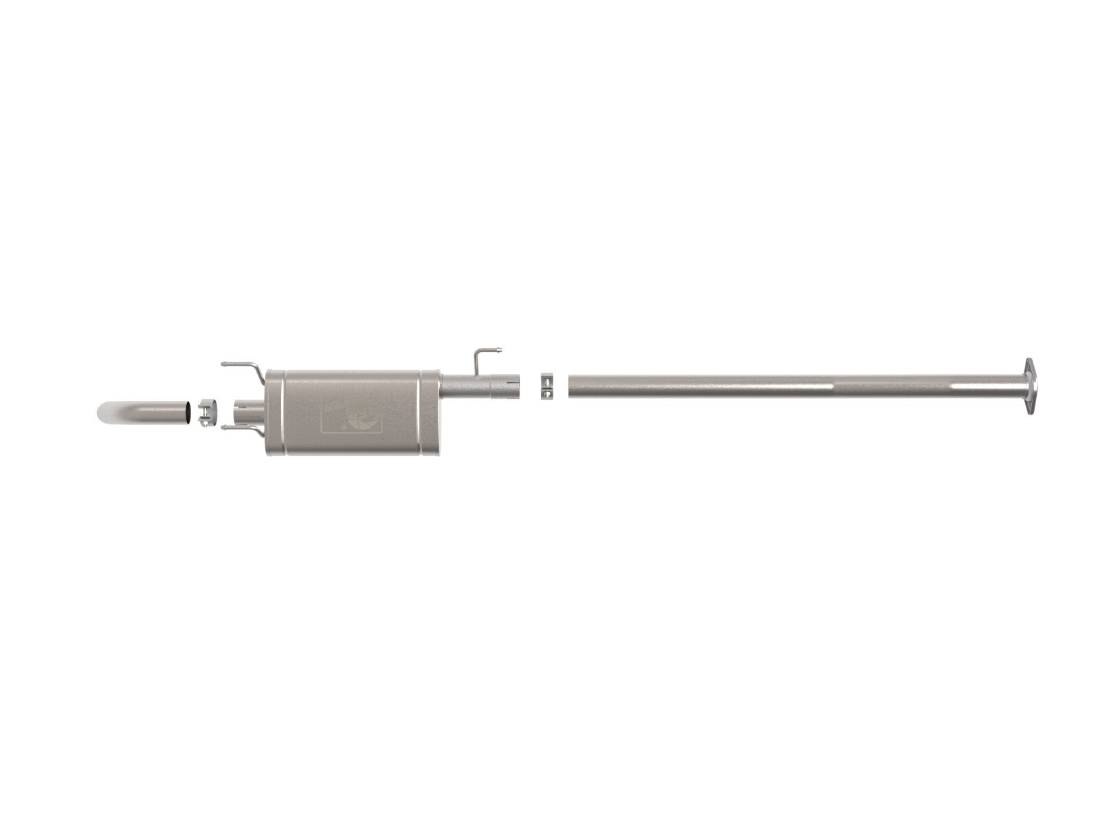 Rock Basher 2-1/2 Inch 409 Stainless Steel Cat-Back Hi-Tuck Exhaust System Toyota Tacoma 05-15 V6-4.0L