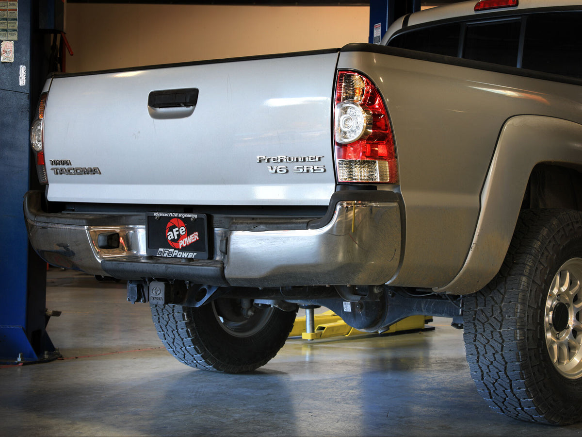 Rock Basher 2-1/2 Inch 409 Stainless Steel Cat-Back Hi-Tuck Exhaust System Toyota Tacoma 05-15 V6-4.0L
